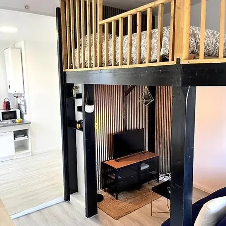 Petit Colombel 2pers Quartier St Felix Lägenhet Nantes